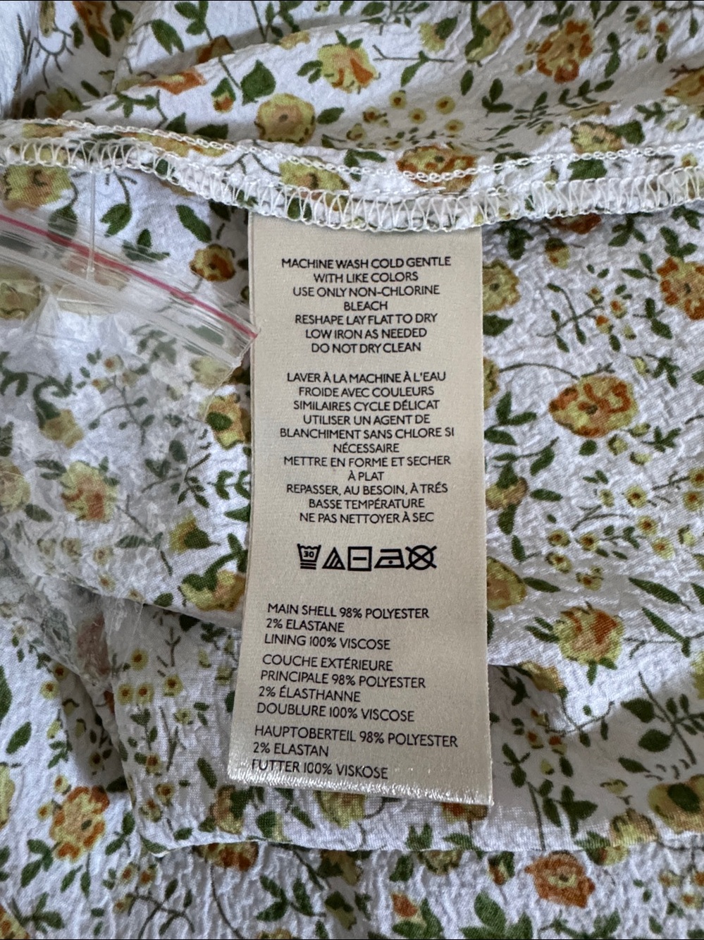 NWT Size M - Anthropologie Corset A-Line Floral Mini Dress (US$ 168) - Picture 16 of 16